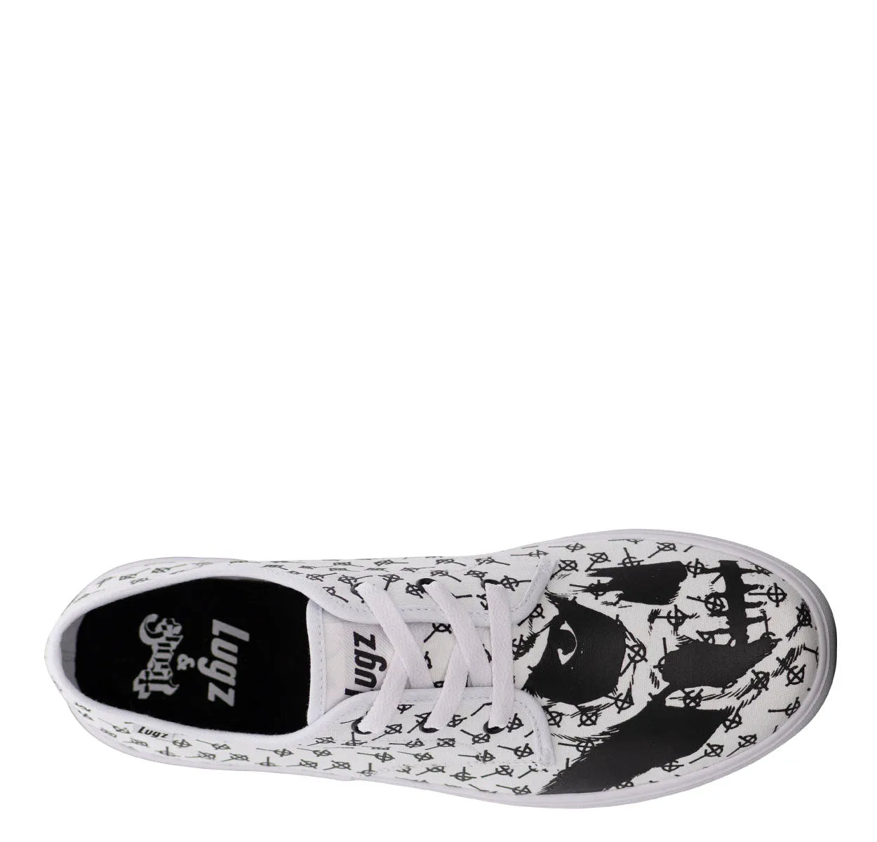 WHITE/BLACK
