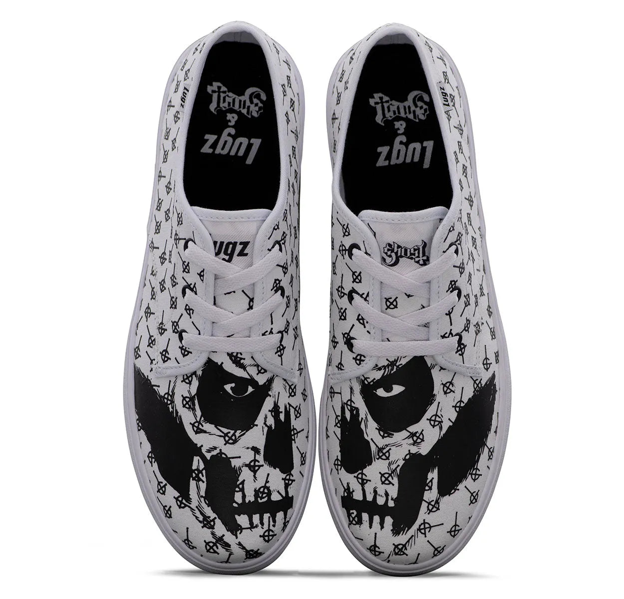 WHITE/BLACK