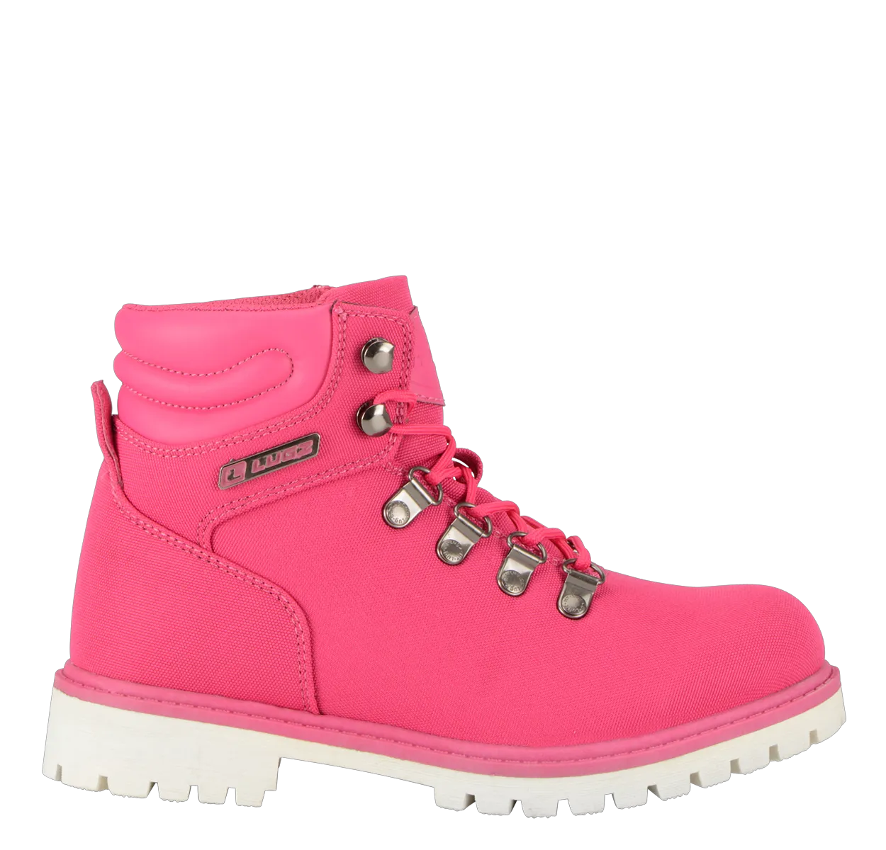 DEEP PINK/WHITE