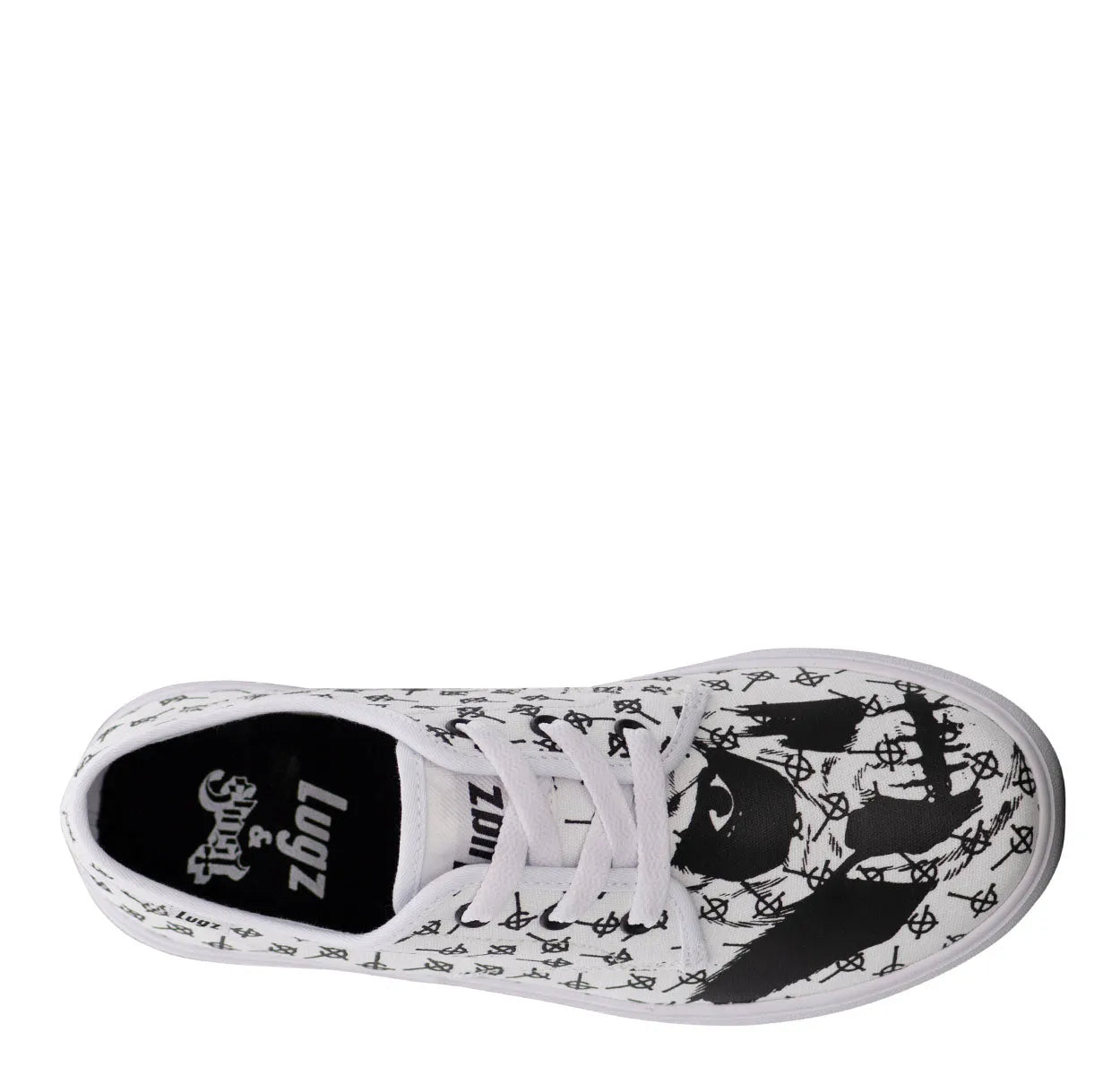 WHITE/BLACK